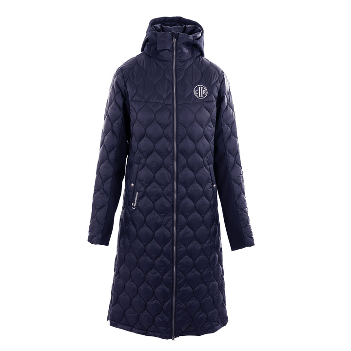 C2E Camarillo Long Coat  - Navy