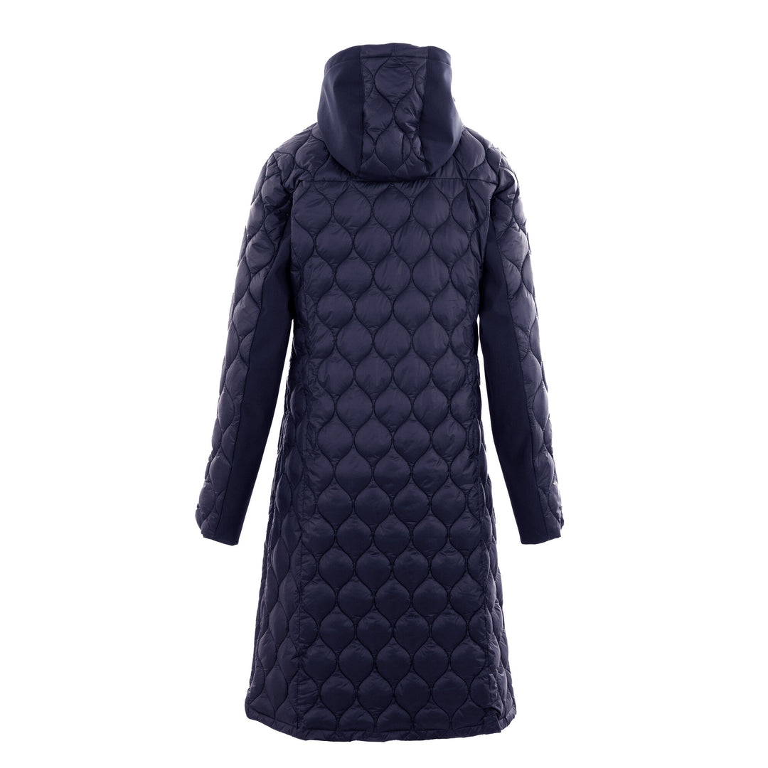 C2E Camarillo Long Coat  - Navy
