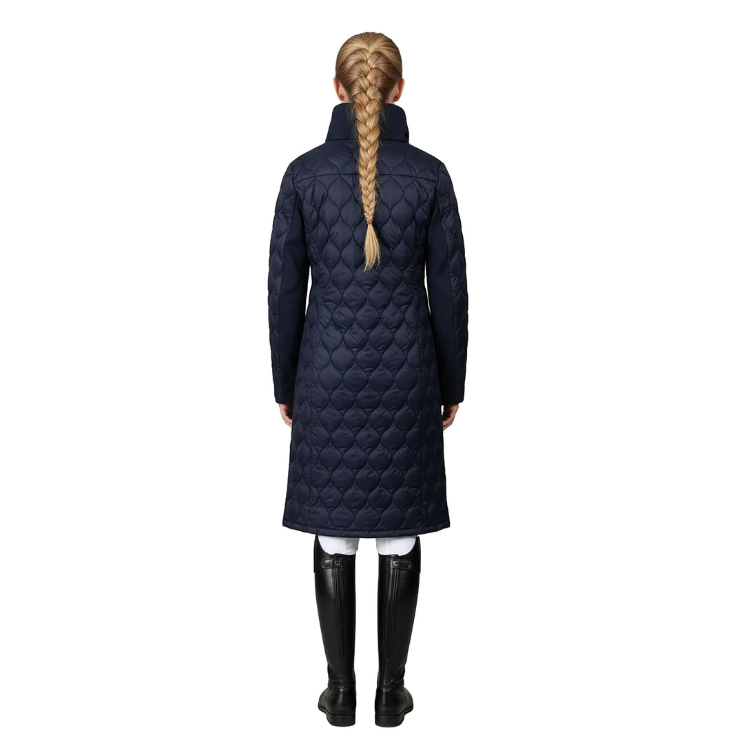 C2E Camarillo Long Coat  - Navy