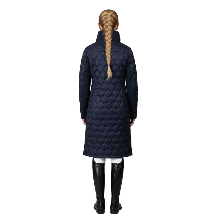 C2E Camarillo Long Coat  - Navy