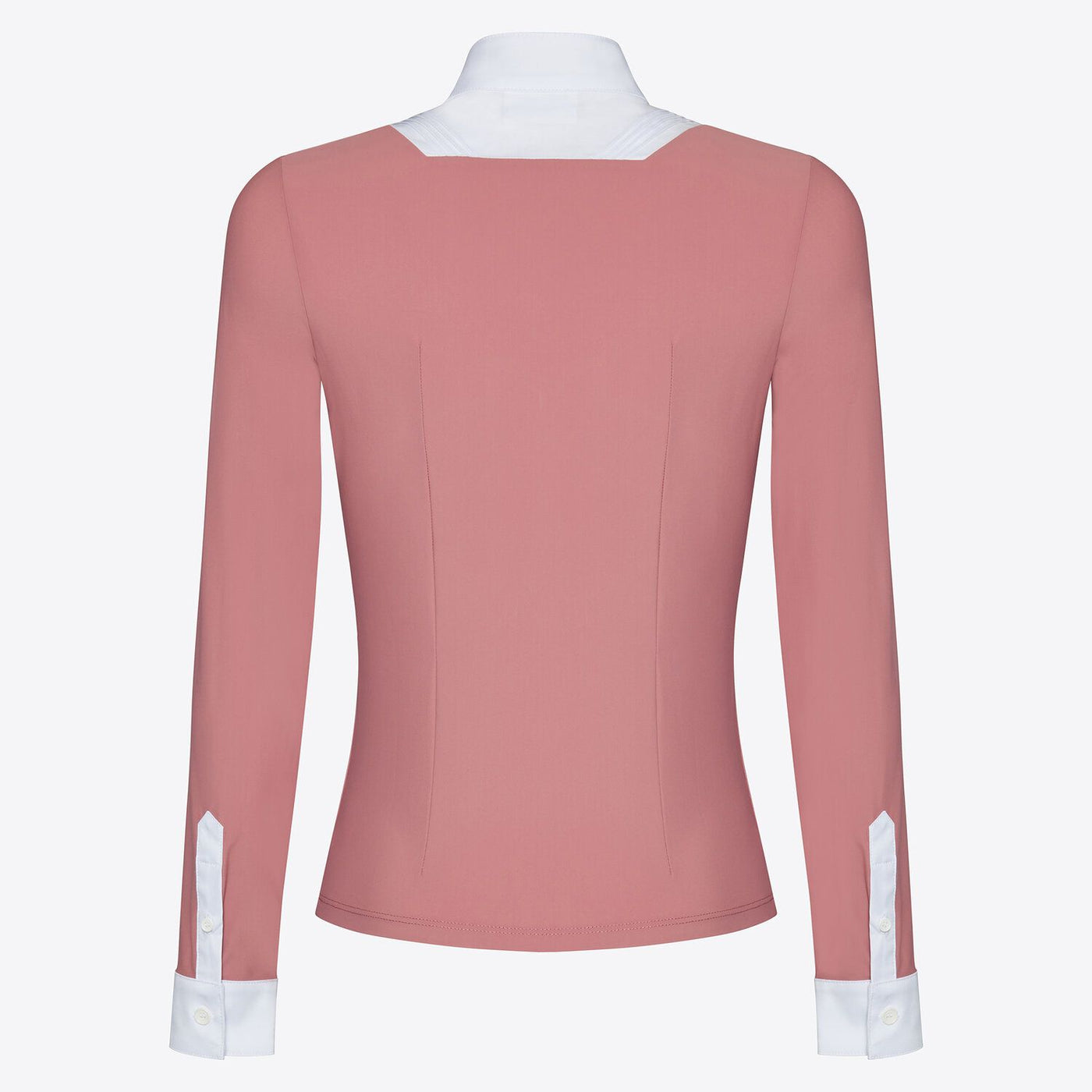 CT L/S Jersey Bib - Dusty Rose, stævne trøje, stævne tøj, stævnebluse, cavalleria toscana,