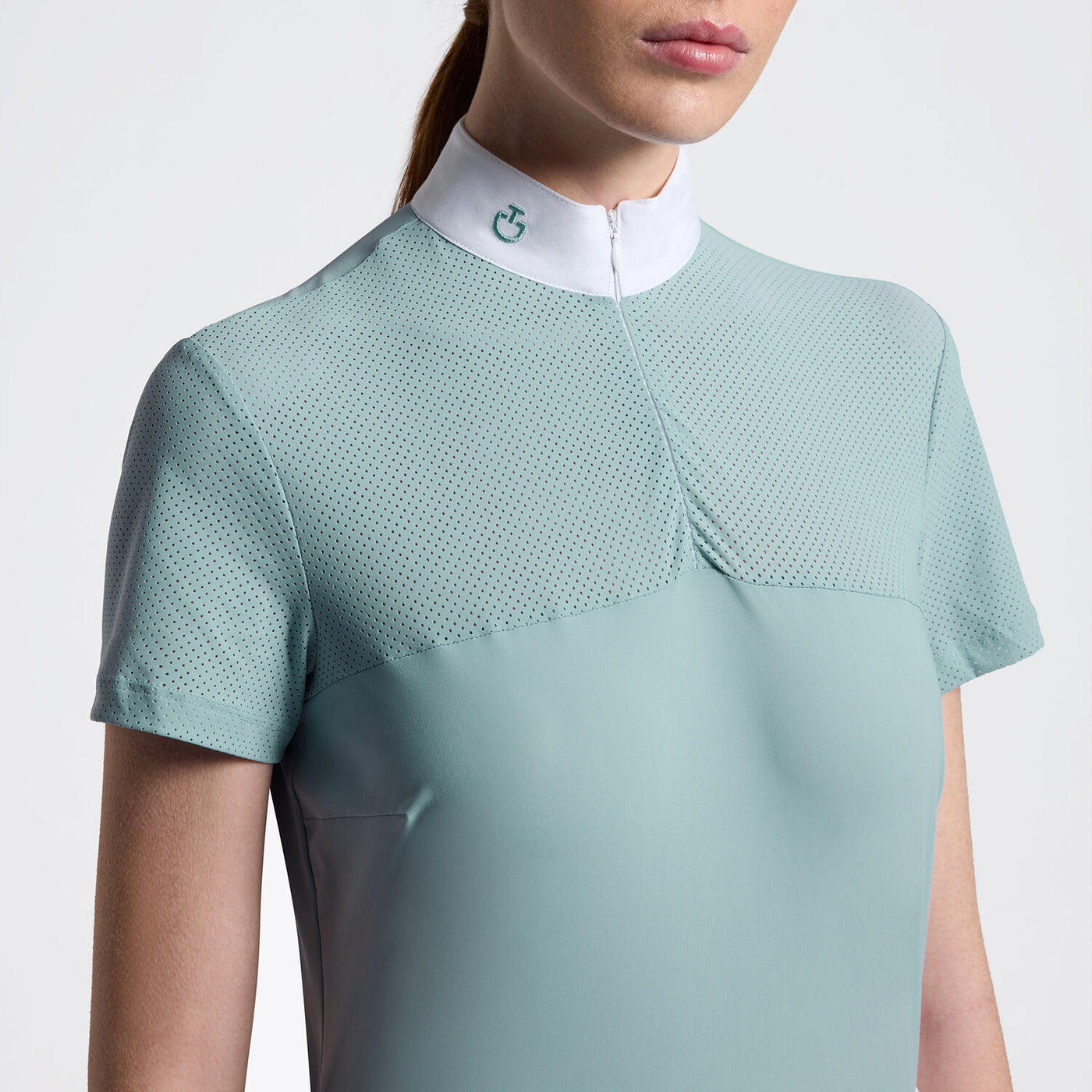 CT Technical Jersey Shirt - Light Teal Green