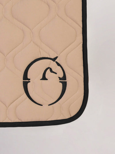 Vestrum Perugia - Beige, underlag, sadelunderlag, dressurunderlag, rideudstye, vestrum underlag,