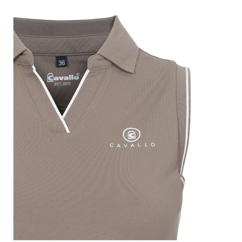 Cavallo - CAVALBUA Polo Top - Brun