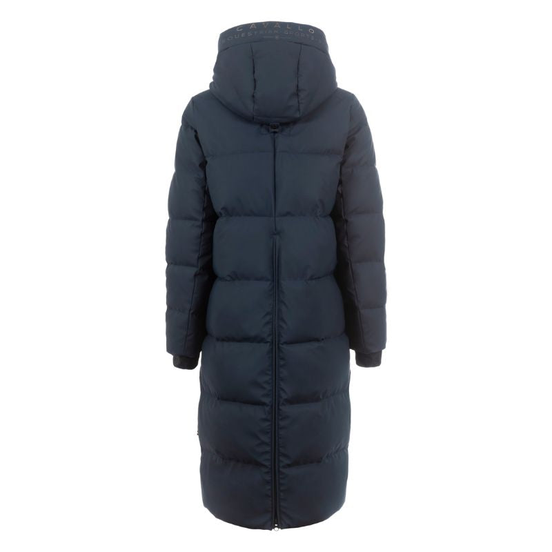 Cavallo Reza Jakke - Navy, ridejakke, vinter ridejakke, lang ridejakke, rideudstyr, vinterjakke, vinterfrakke, rideudstyr til rytter, cavallo vinterridejakke,
