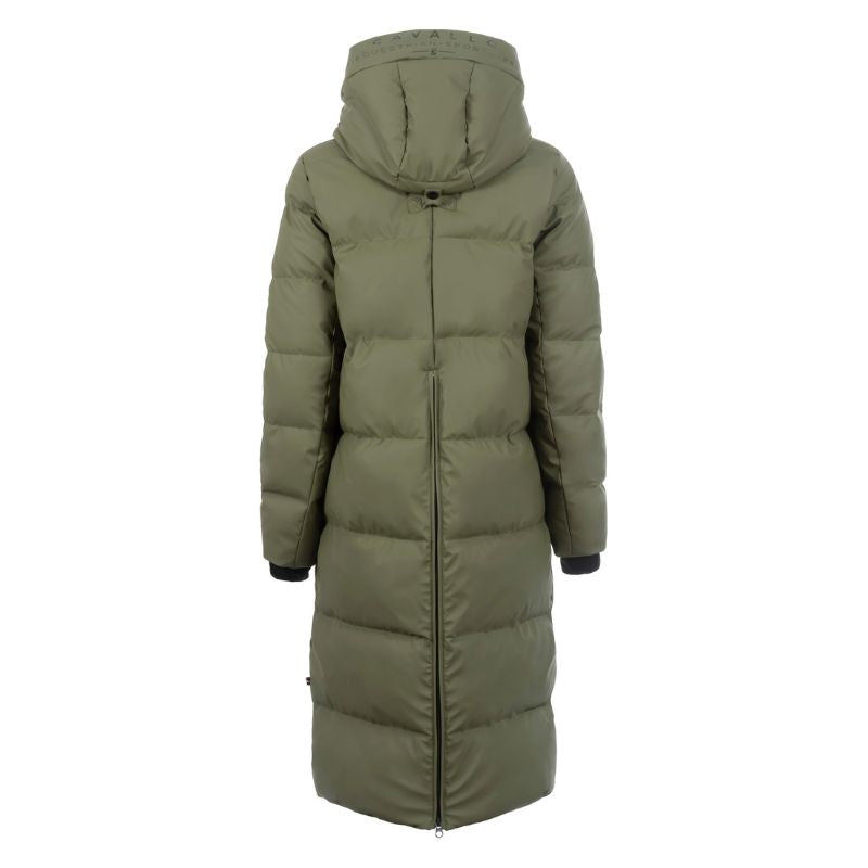Cavallo Reza Jakke - Tea Leaf, ridejakke, vinter ridejakke, lang ridejakke, rideudstyr, vinterjakke, vinterfrakke, rideudstyr til rytter, cavallo vinterridejakke,