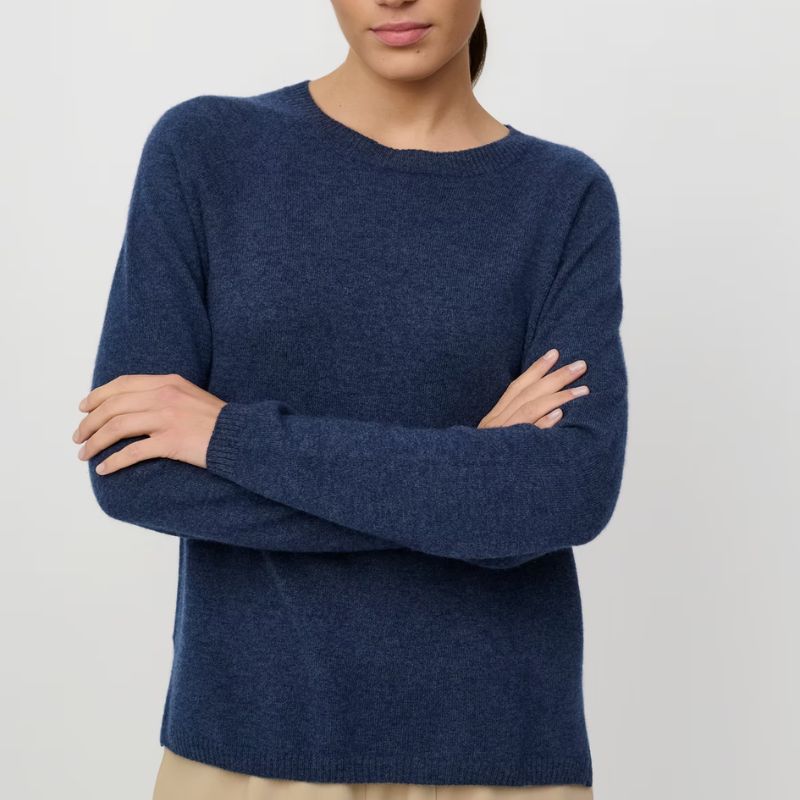 CrétoN CRLinea Kashmir Sweater - Navy