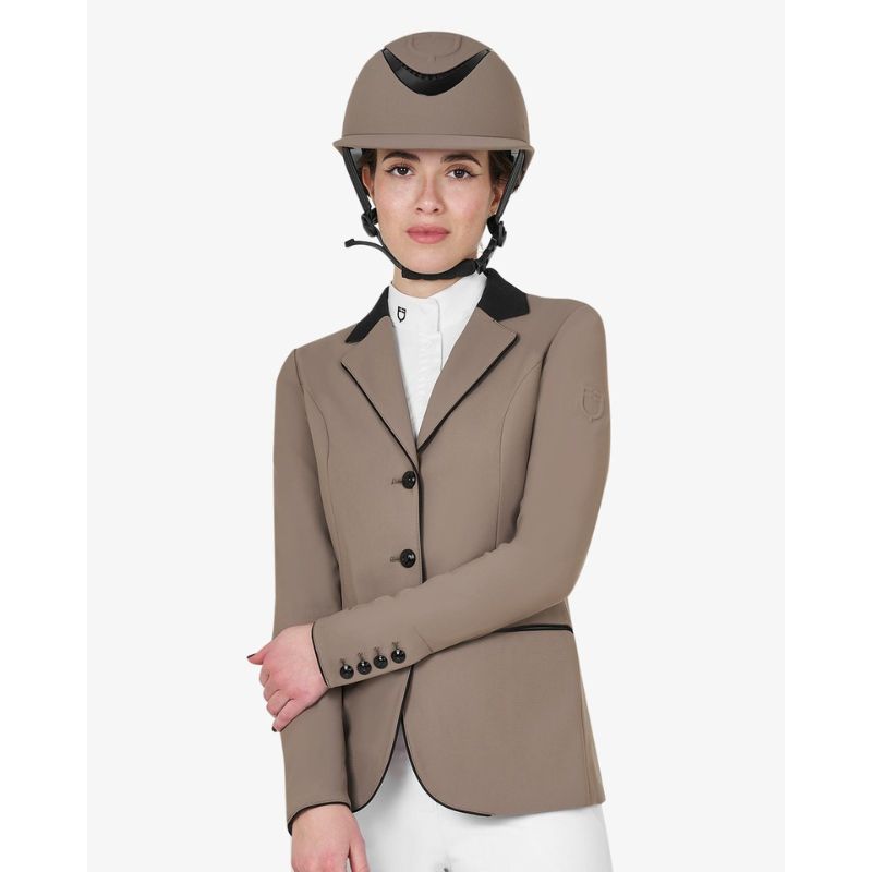 Equestro 3 Button Stævnejakke - Walnut