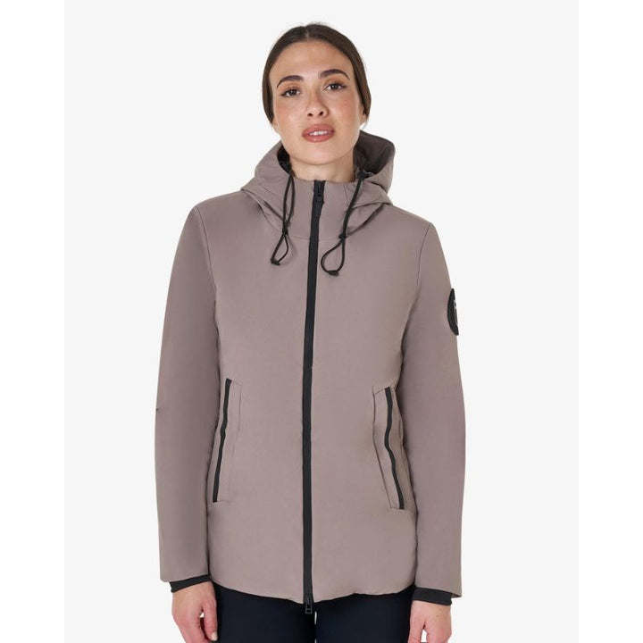 Equestro Kort down Jakke - Brindle