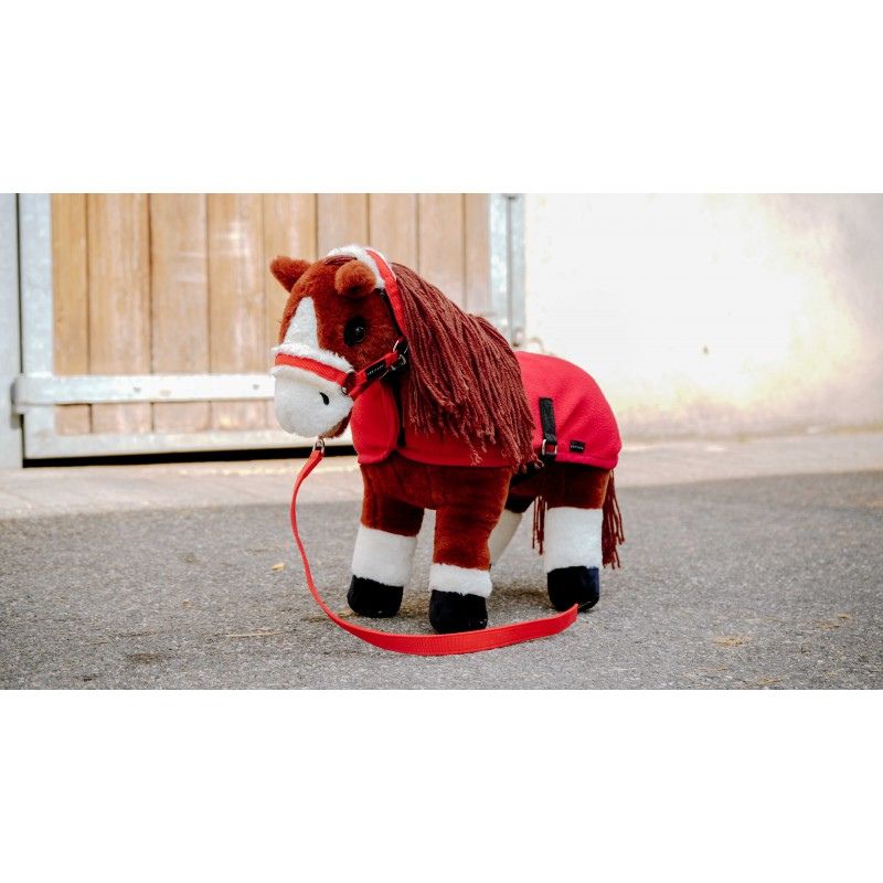 Equtihème Pony Academy Fleece Dækken - Rød