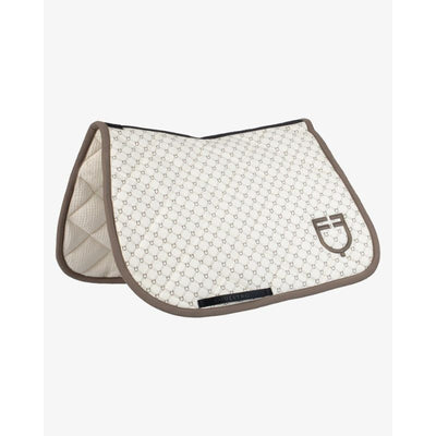 Equestro Monogram Print Underlag - Cream