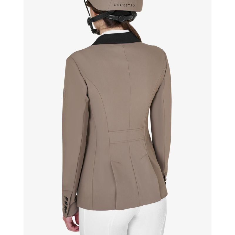 Equestro 3 Button Stævnejakke - Walnut