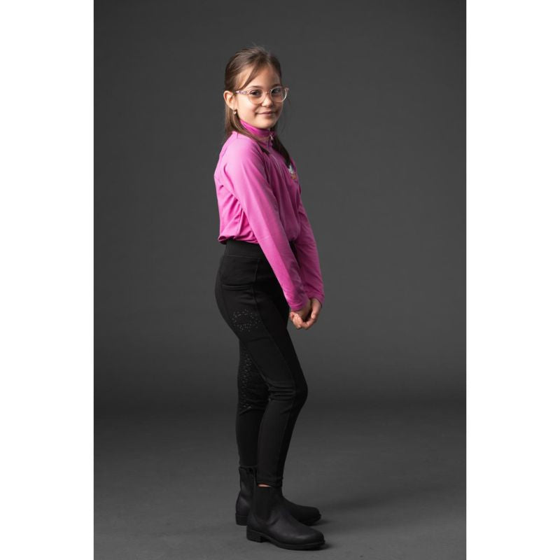 EQ Sophia Junior Vinter Ridetights - Sort