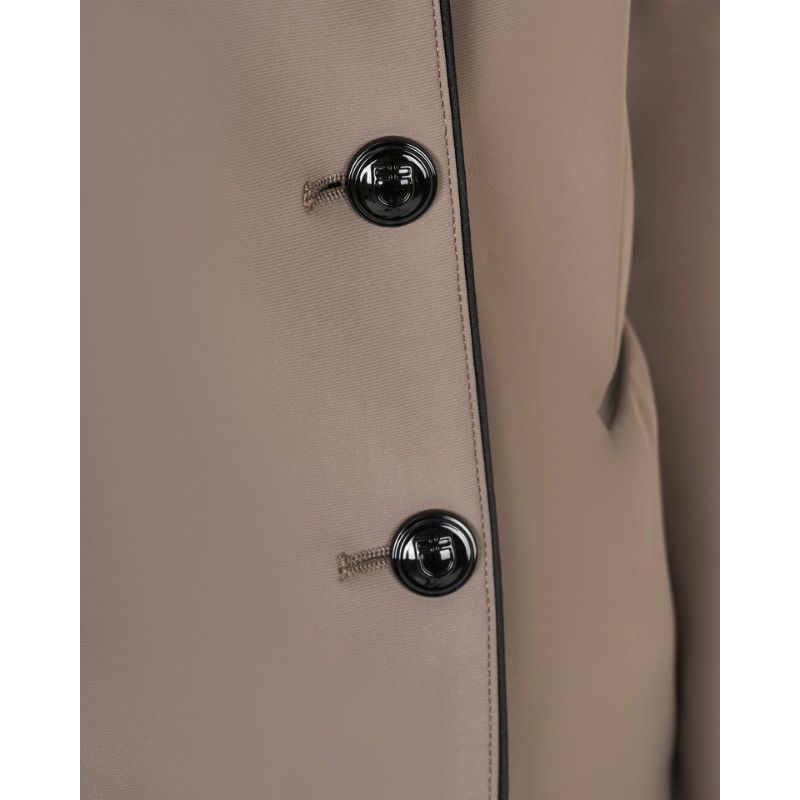 Equestro 3 Button Stævnejakke - Walnut