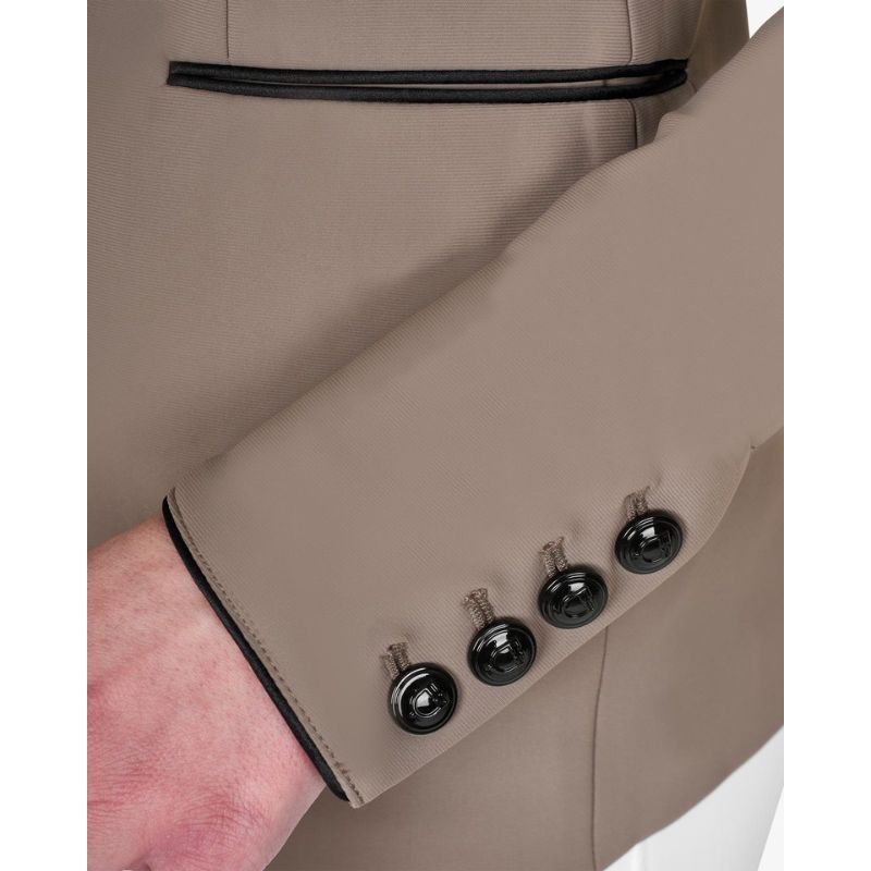 Equestro 3 Button Stævnejakke - Walnut