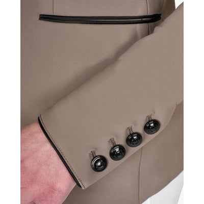 Equestro 3 Button Stævnejakke - Walnut