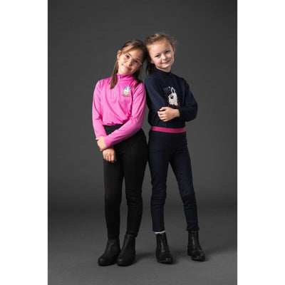 EQ Sophia Junior Vinter Ridetights - Sort