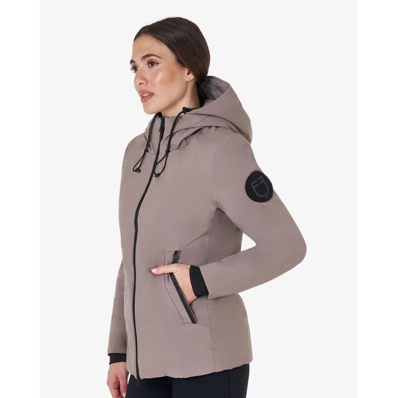 Equestro Kort down Jakke - Brindle