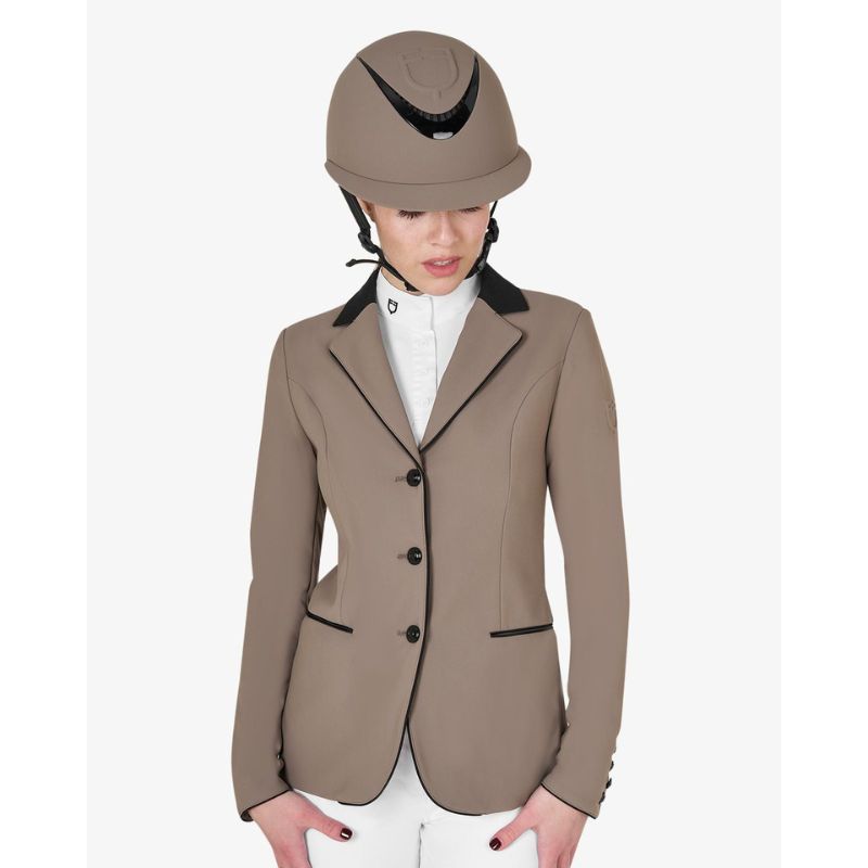 Equestro 3 Button Stævnejakke - Walnut