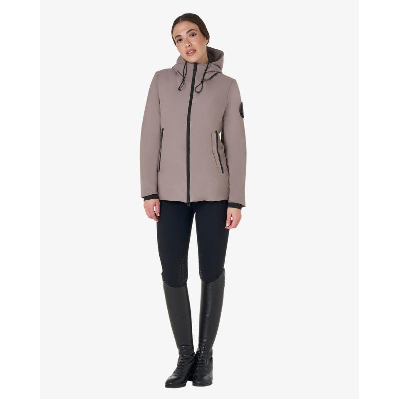 Equestro Kort down Jakke - Brindle