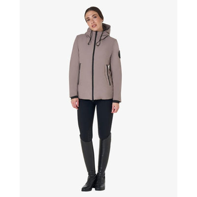 Equestro Kort down Jakke - Brindle