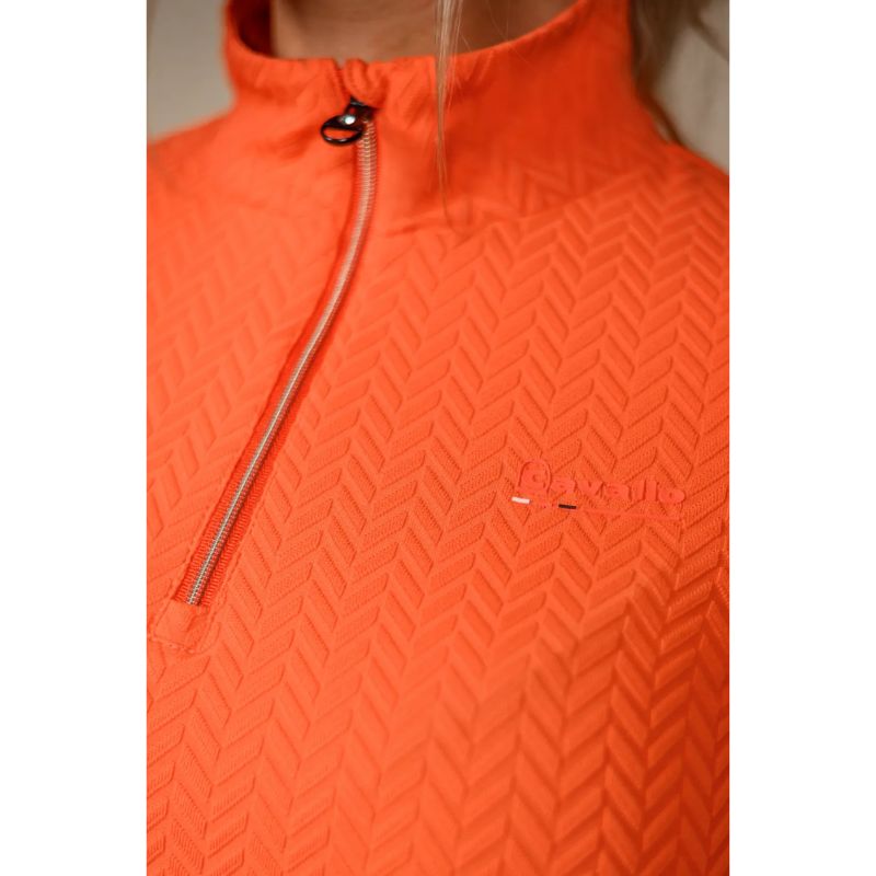 Cavallo Laina Ridebluse - Royal Orange