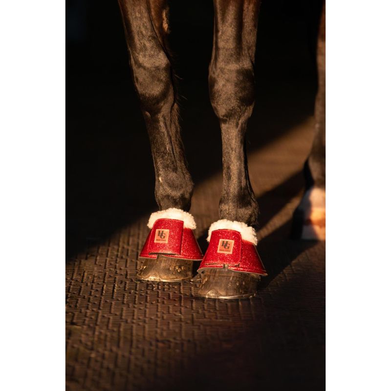 HG Lulu Glitter Klokker - Rød