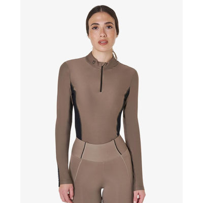 Equestro Technical Training Polo - Brun