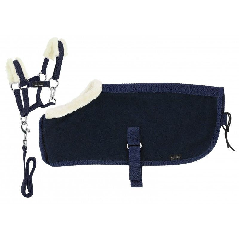 Equithème Pony Academy Tæppe + Grime - Navy