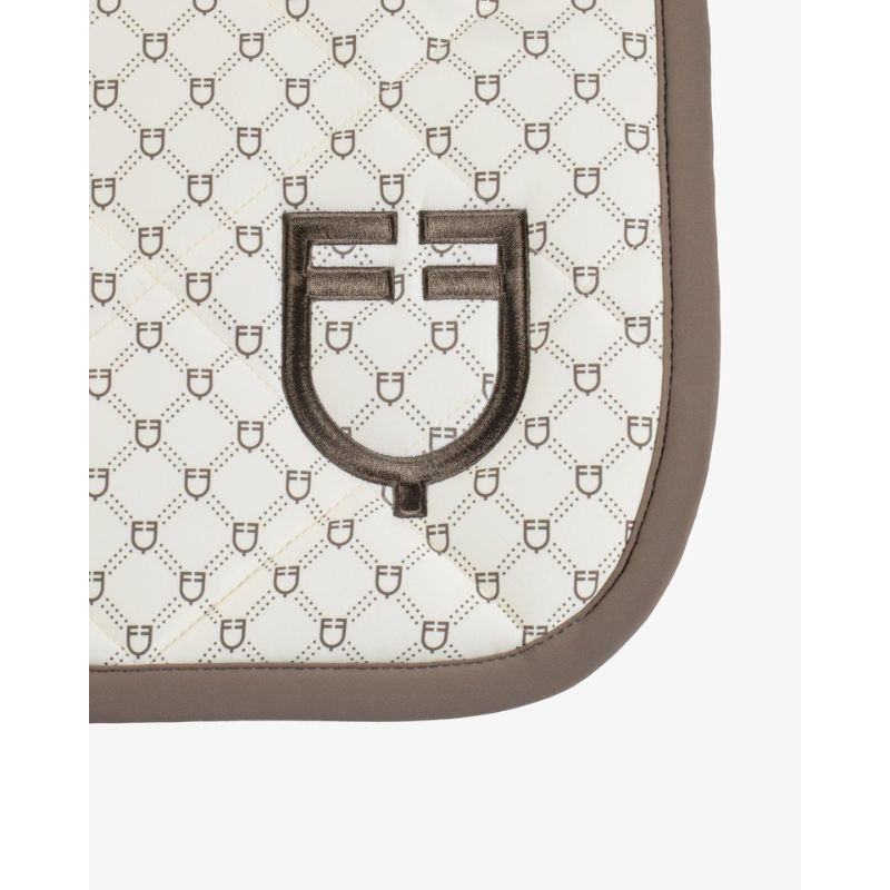Equestro Monogram Print Underlag - Cream