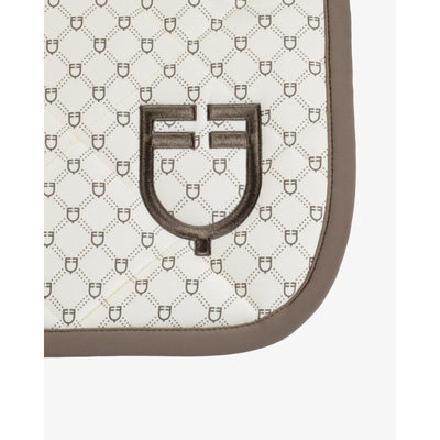 Equestro Monogram Print Underlag - Cream