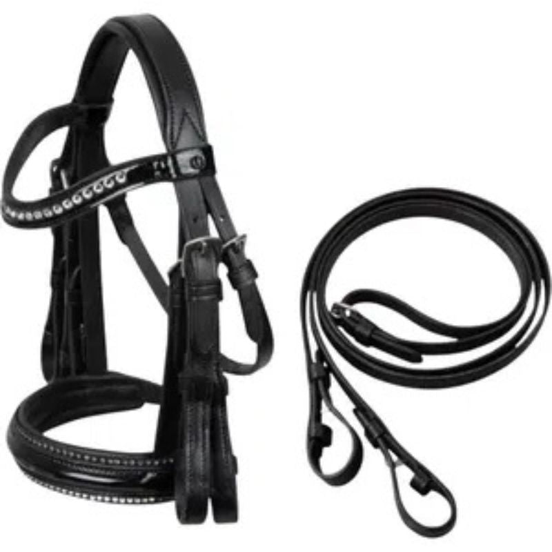 Imperial Hobby Horse Weymouth Trense - Sort