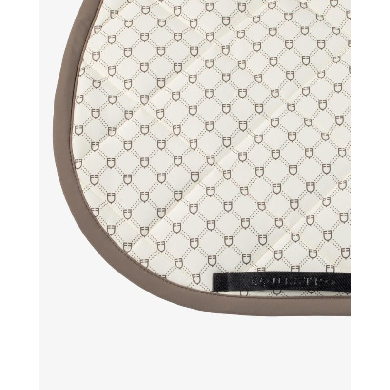 Equestro Monogram Print Underlag - Cream