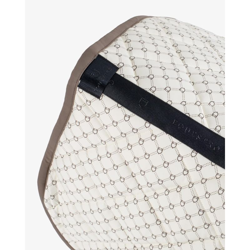 Equestro Monogram Print Underlag - Cream