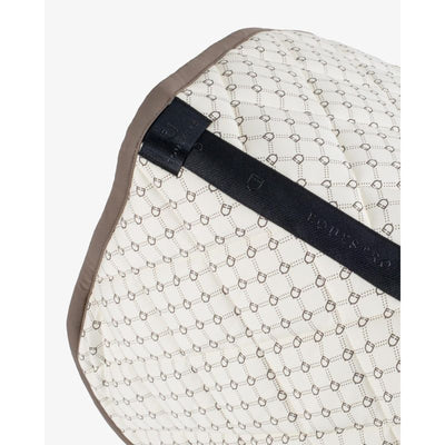 Equestro Monogram Print Underlag - Cream