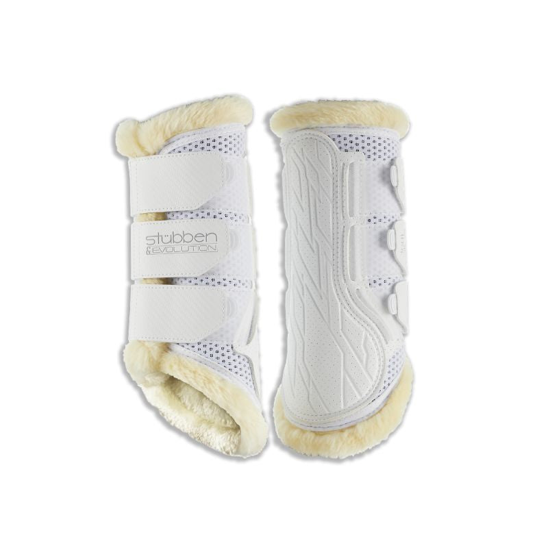 Stübben Airflow Brushing Boots m. Lam - Hvid