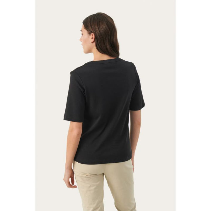 Part Two RatansaPW T-shirt - Sort