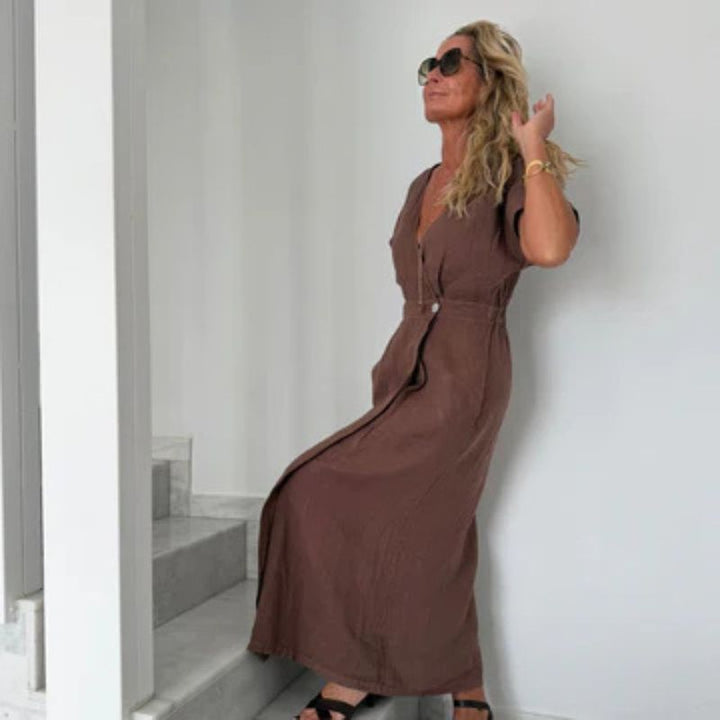 Cabana Living Iggy kjole - Brun