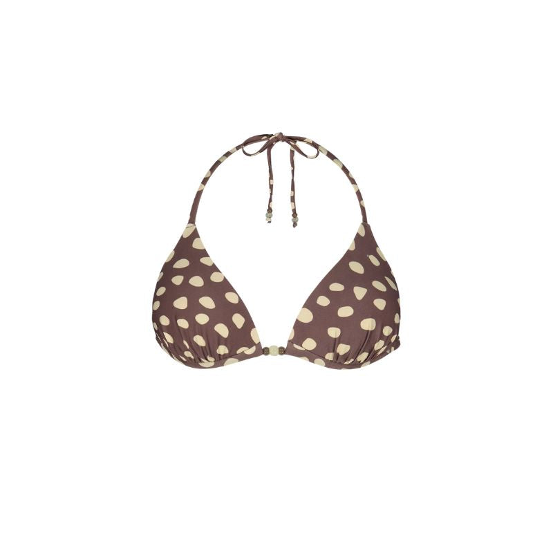 Barts Duna triangle Bikini top - Coffee