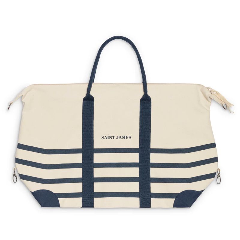 Saint James Weekend Taske - Beige / Blå