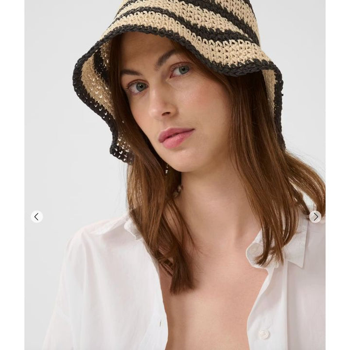 Part Two Beinta hat - Sand / Sort