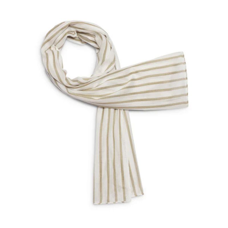 Saint James Promenade Tørklæde - Blanc / Amandier
