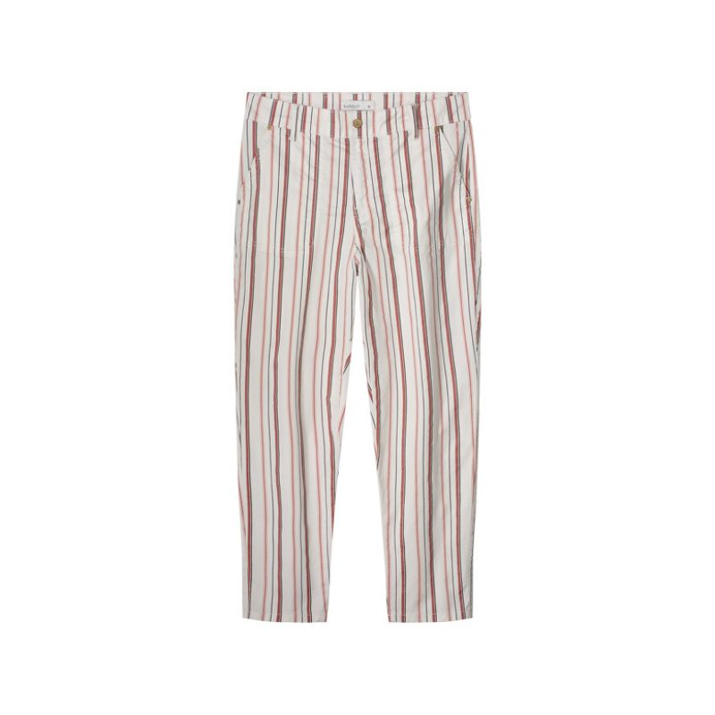 Summum Multi Stripe Pants - Ivory