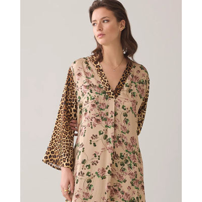 Summum Blomster Kjole - Multicolour