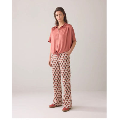 Summum Boxy Bluse - Sephia Blush