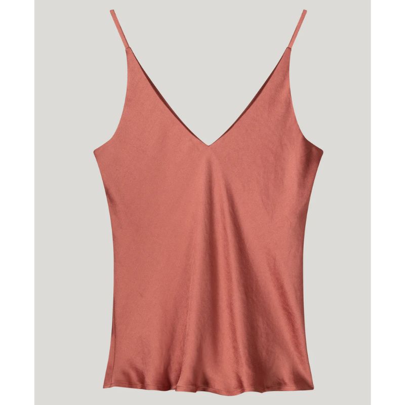Summum Silke Top - Sephia Blush