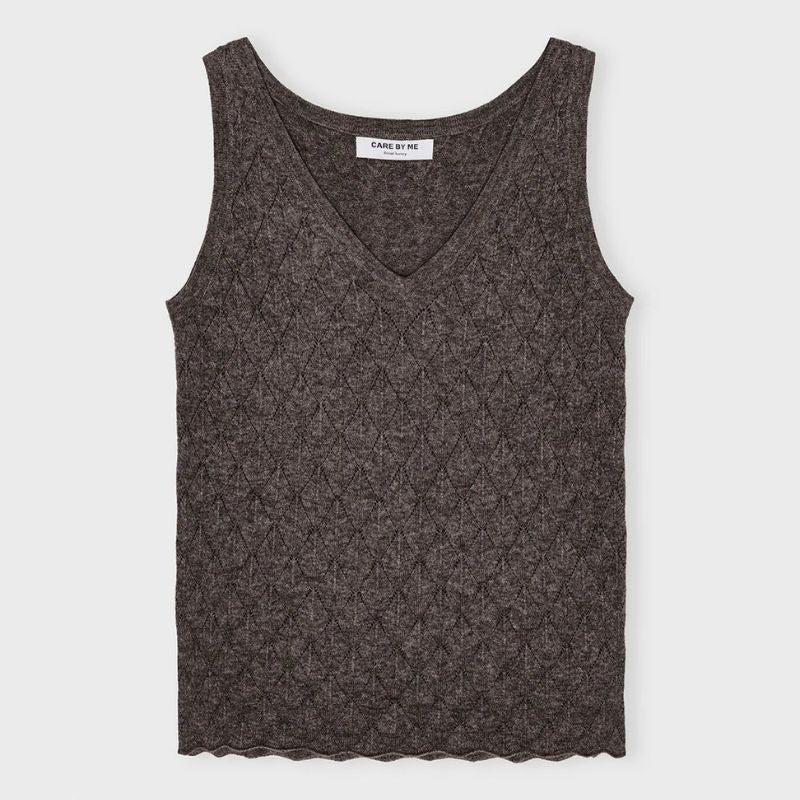 Care By Me Christine Top - Dark Brown