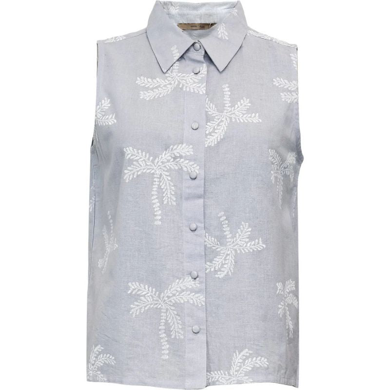 Costamani Babeth Top - Zen Blue