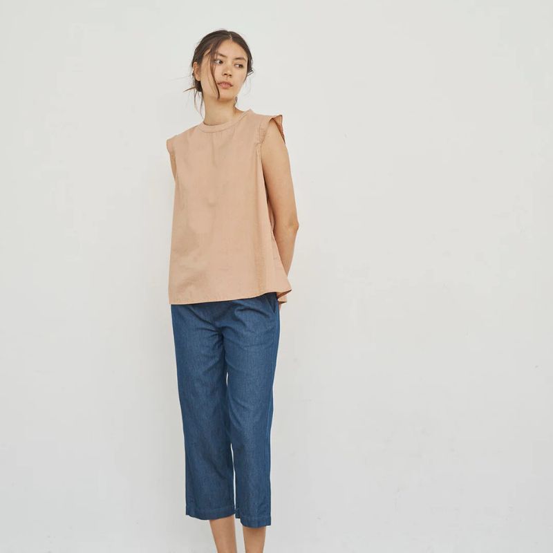 Care By Me Laura Leaf Top - Tuscany