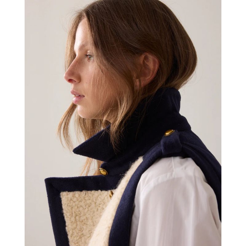 Summum Gilet Boucle Vest - Midnight Blue